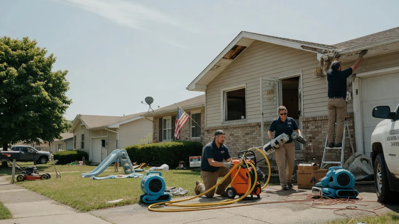 Water Damage Restoration in Scammon, KS near me